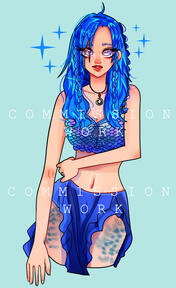 Half body sample (7usd)